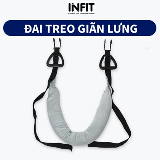 Đai Treo Giãn Cột Sống Không Đau Nách INFIT  Đệm Êm  Dùng Với Xà Đơn, Kéo Giãn Lưng, Hỗ Trợ Thoát Vị