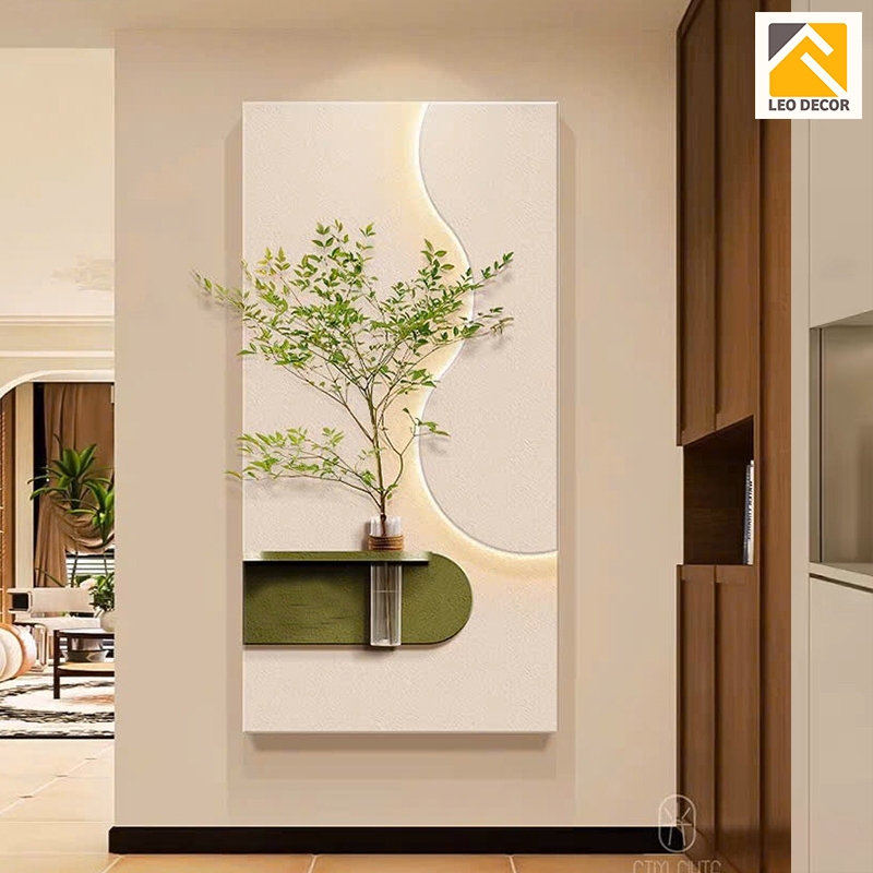 Tranh  Đèn Led, Tranh Treo Decor Cắm Hoa, Treo Phòng Khách,Phòng Ngủ,Quán Spa, Quán Cafe,Sảnh Khách 