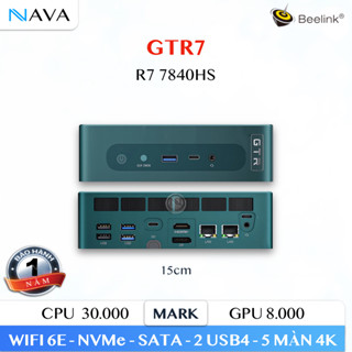 [Tổng Hợp] Mini PC Beelink GTR7 Minisforum UM870 AMD Ryzen 7 8745H 7840HS Máy tính 870 760