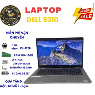  LAPTOP Dell Latitude 5310 i5-10th  bền bỉ thời lượng pin lâu bàn phím tốt. 