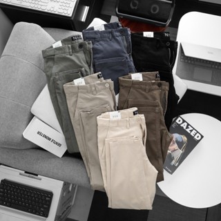 Quần dài kaki nam Form SLIM FIT Lưng Thun Ẩn - Quần kaki nam co giãn