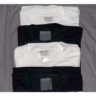  Áo thun Kirkland Oversize - Áo Thun Trơn Nam Nữ Trắng Đen Oversize Kirkland T Shirt Cotton 100% Bigsize 40-115kg 