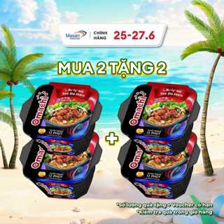 [LS][Mua 2 Tặng 2][Date 26.08] Combo 2 Lẩu Tự Sôi Omachi Xốt Bò Hầm 276g