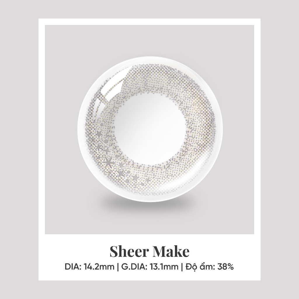 Kính áp tròng 1 ngày SEED Eye Coffret 1 Day UV màu Sheer Make – Lens xám trong trẻo - LENS OPTIC | BigBuy360 - bigbuy360.vn