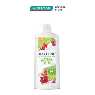  Sữa Tắm Hazeline Sáng Mịn Rạng Ngời Matcha Lựu Đỏ 1kg 