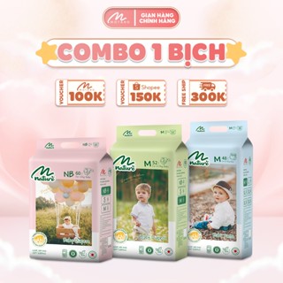 Tã/bỉm Momo Diamond Nature 2025 Dán/Quần, Siêu Mỏng 2mm An Toàn Cho Bé Bản Mới