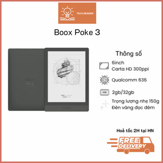 Máy đọc sách Onyx Boox Poke 3 Poke3 32gb - Hàng quốc tế likenew