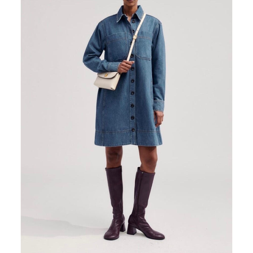 Váy Jean Nữ Đẹp - Đầm Denim Nữ Dáng Dài/Dáng Ngắn Trẻ Trung Đa Phong Cách