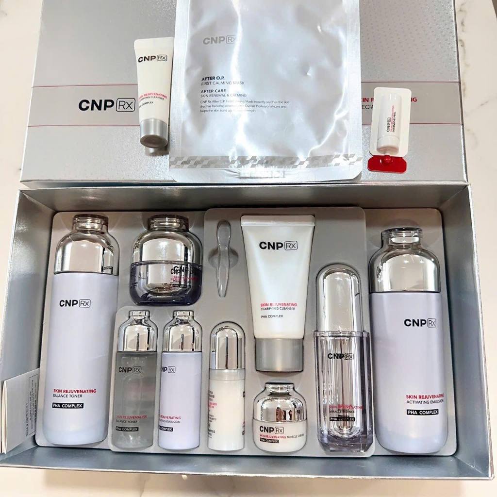 Set dưỡng CNP trắng Skin Rejuvenating Miracle full