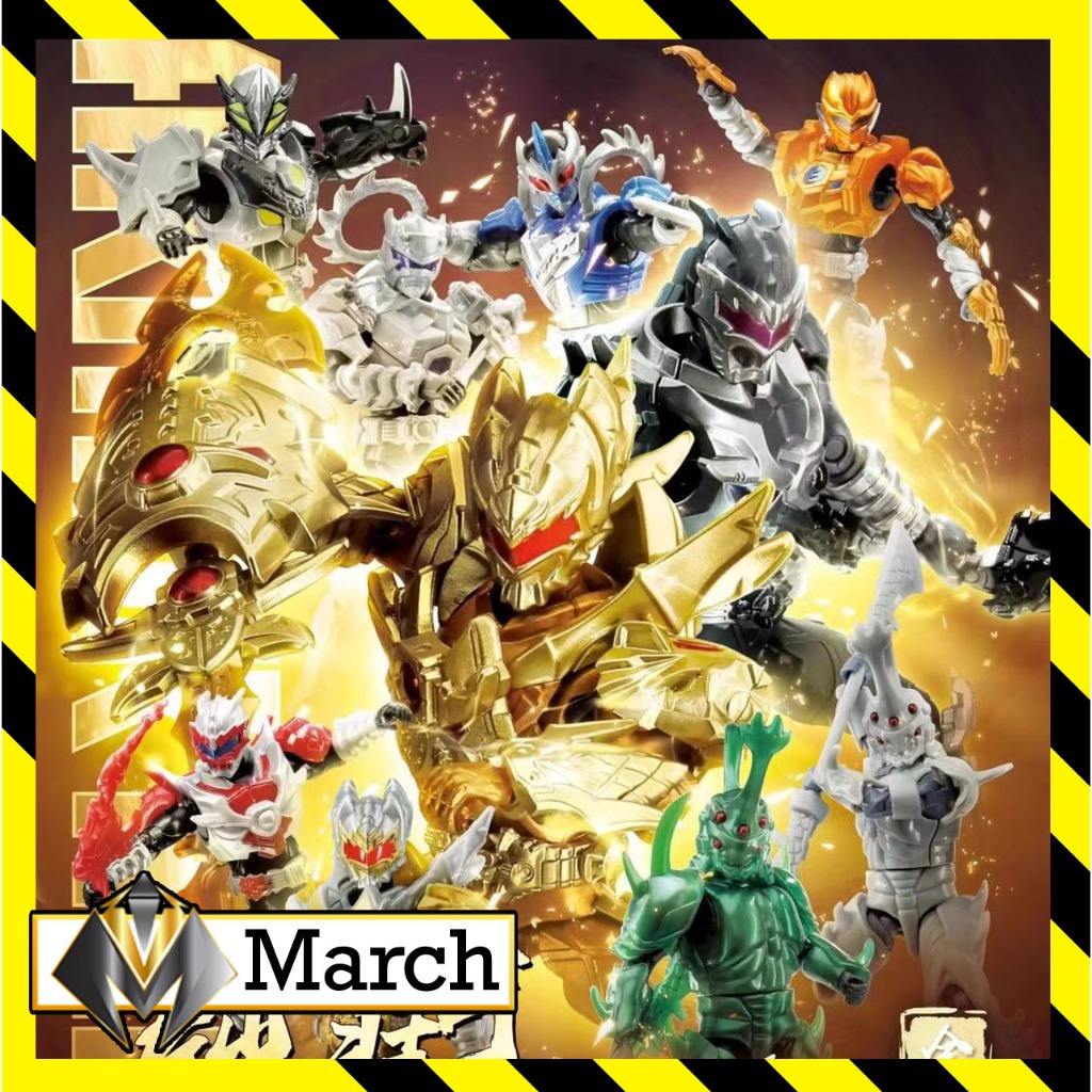 Mô hình hộp mù Siêu Nhân Khải Giáp Dũng Sĩ Shodo Armor Hero Dragon, Mastiff, Tiger, Rhino, Eagle Man