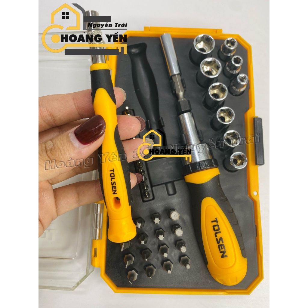 Bộ Vít Típ tự động 42 Món Tolsen 20041