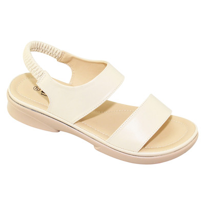 Sandal đế bằng nữ Bita's SUNNY.03 (Kem + Nâu + Đen)