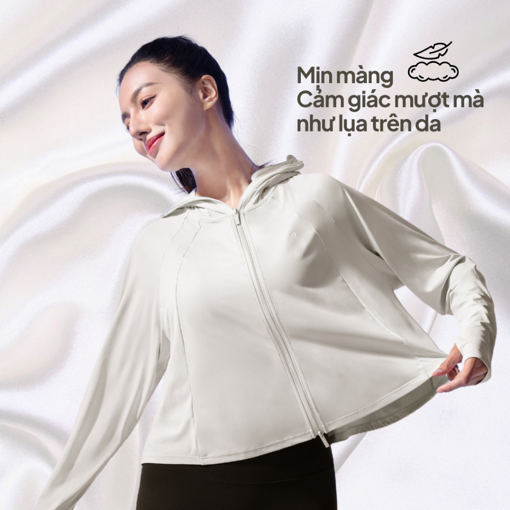 NEAU AirCape Luxe Áo Chống Nắng Tia UV 99% Cánh Dơi Su Lạnh Ngắn AC501