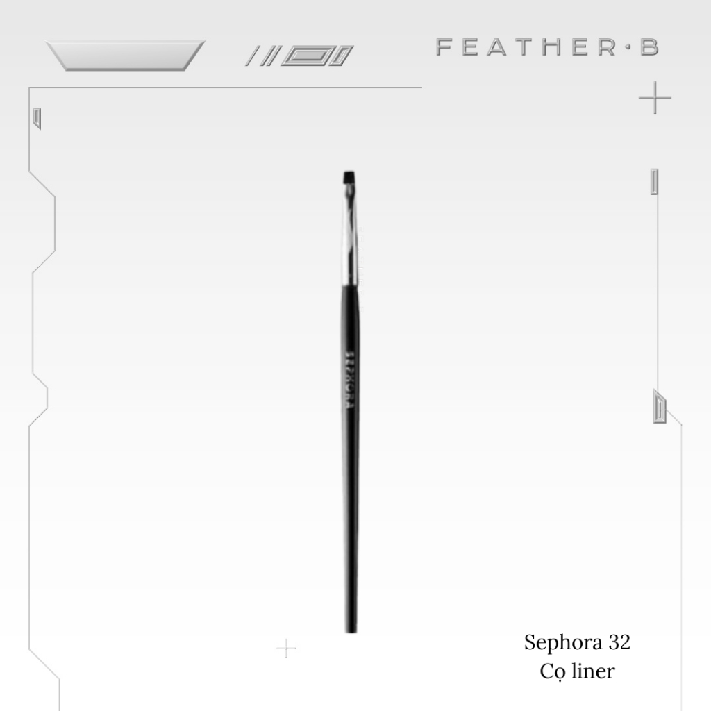 FEATHER B - Cọ liner (kẻ mắt) Sep 32