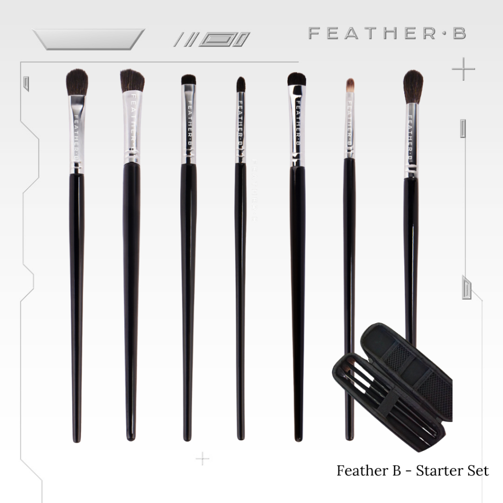 Bộ cọ mắt 7 cây Feather B Starter