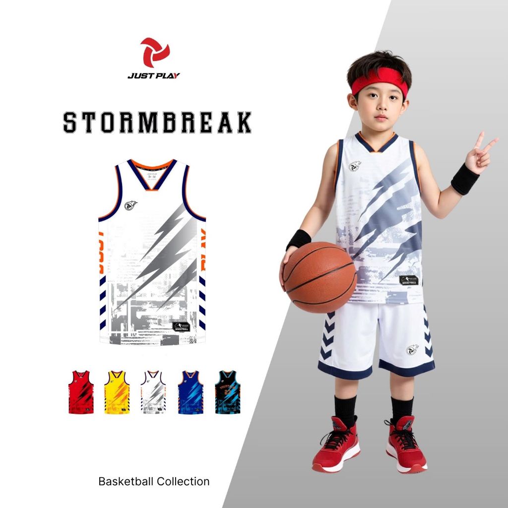 Bộ Quần Áo Bóng Rổ Trẻ em Just Play STORMBREAK