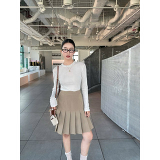  GARDEROBE - Chân váy xếp ly 48cm  