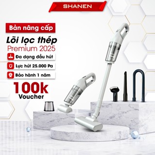 Máy Hút Bụi Cầm Tay Không Dây Đa Năng 5IN1 SHANEN Lực Hút Cực Mạnh 20.000Pa, Hút nệm, Công Suất 120W
