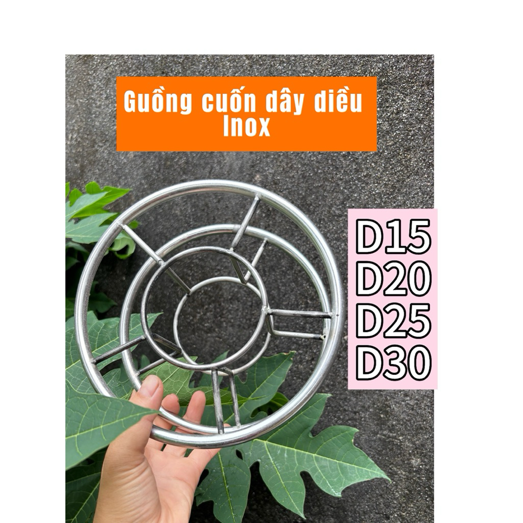 Guồng cuốn dây diều guồng cầm tay inox 304