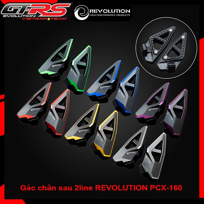 [Chính hãng]PRE Gác chân sau 2line REVOLUTION PCX 160
