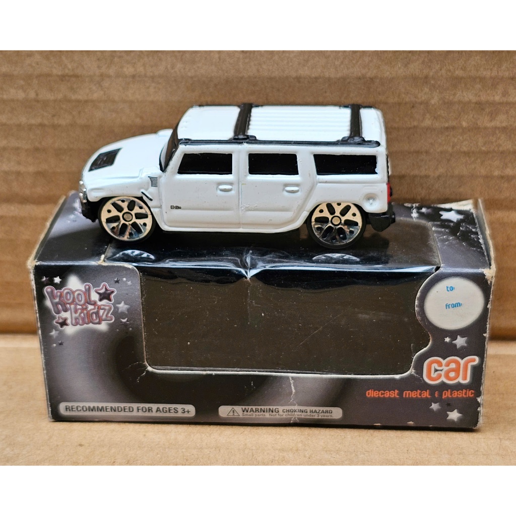 Xe mô hình tĩnh Hummer H2 màu trắng