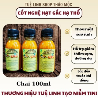 100ml cốt nghệ gấc nhà làm ( handmade)