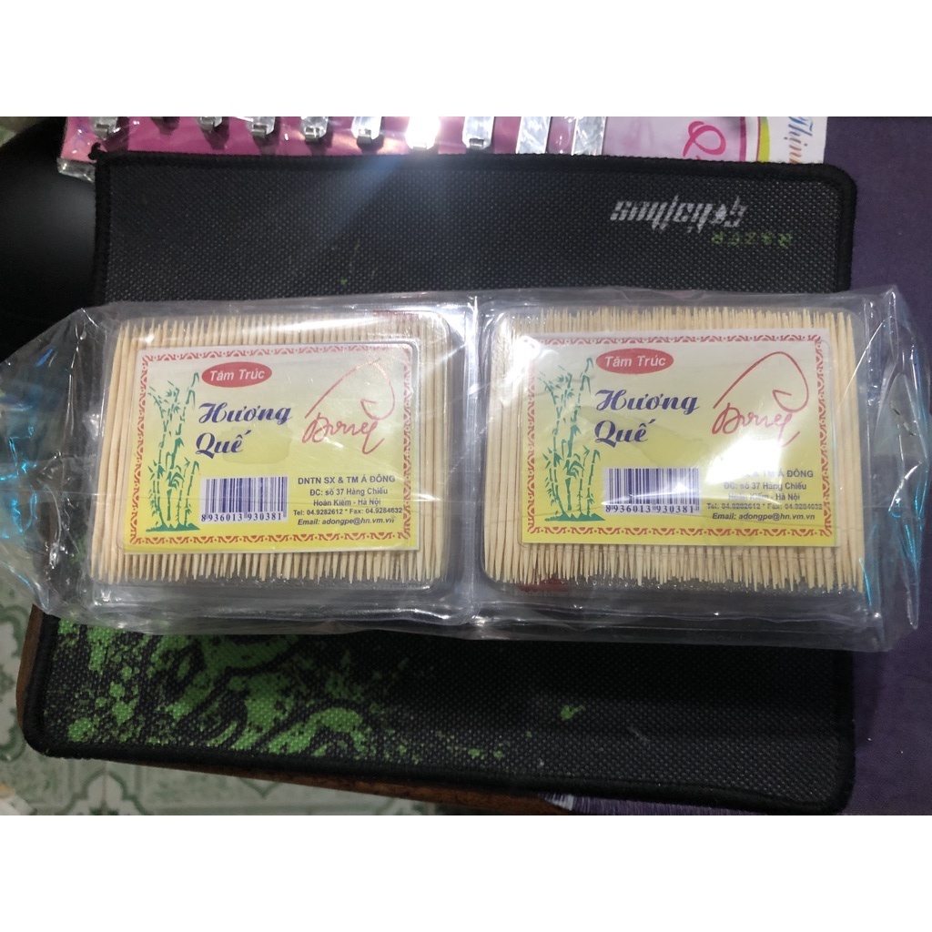 SET 5 Hộp Tăm Nhọn Xỉa Răng 2 Đầu Hộp Meka Đẹp
