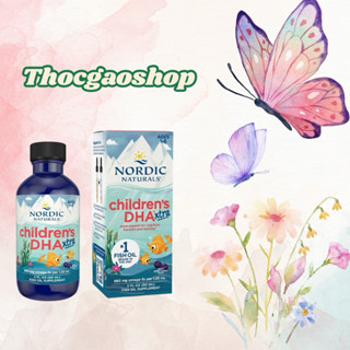 (Hàng nhập khẩu)Thực phẩm bảo vệ sức khoẻ Nordic Naturals Children's DHA xtra Berry Punch Flavor 60ml hàng Mỹ cho bé 1Y+
