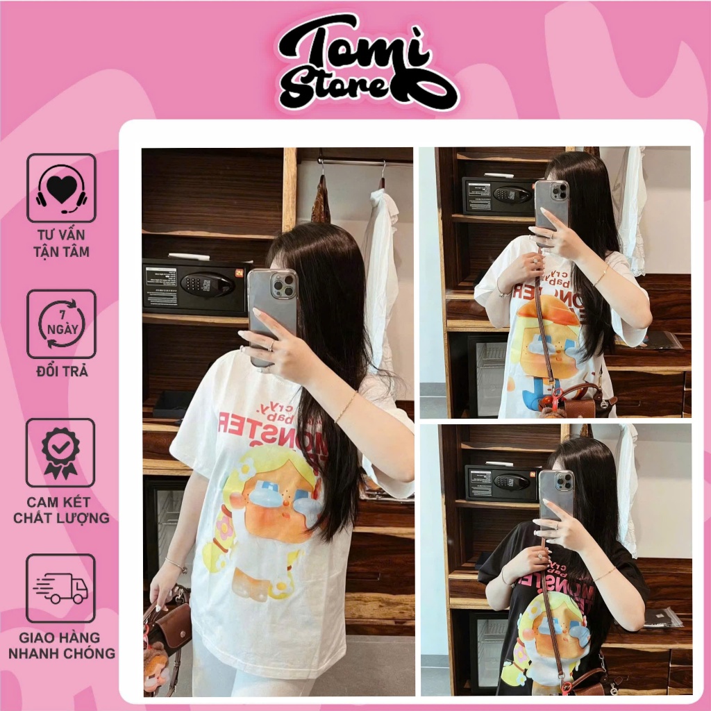 ÁO THUN CRY;BABY SIÊU CUTEE , ÁO THUN CRY;BABY HOẠT HÌNH SIÊU DỄ THƯƠNG