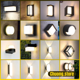  Đèn gắn tường chống nước trang trí nội thất ngoại thất  phòng khách cầu thang nhà vệ sinh sân vườn 