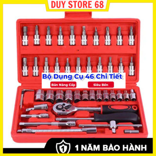 Bộ Dụng Cụ Sửa Chữa 46 Chi Tiết, Dụng Cụ Sửa Chữa Tua Vít Đa Năng Bu Lông Ốc Vít Loại 1 Thiết Kế Đơn Giản Tiện Dụng