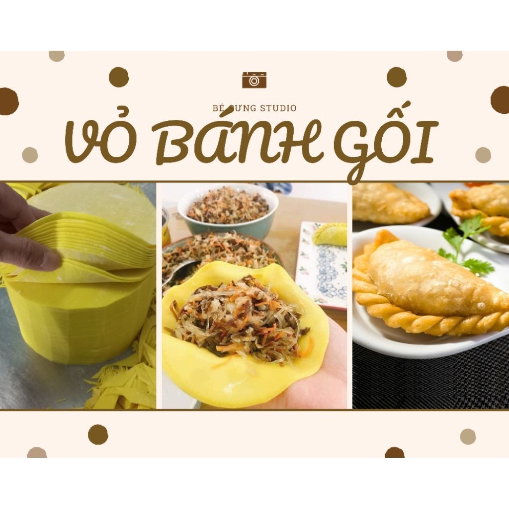COMBO 50 VỎ BÁNH GỐI - GIÒN THƠM