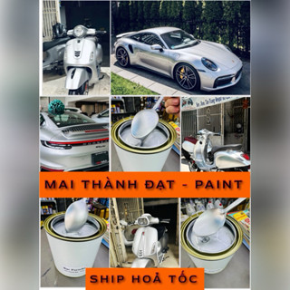 Màu Sơn Bạc Porsche 2024( Sơn Oto Xe Máy )Đóng gói tuỳ chọn