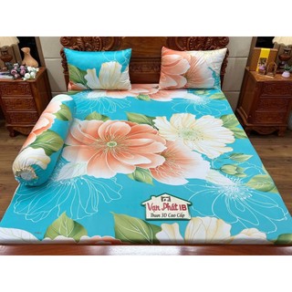 DRAP THUN HÀN QUỐC MẪU HOA MỚI ĐẸP SANG XINH IN HÌNH SẮC NÉT (6 MÀU)