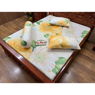 DRAP THUN HÀN QUỐC MẪU HOA MỚI ĐẸP SANG XINH IN HÌNH SẮC NÉT (6 MÀU)