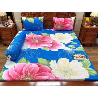 DRAP THUN HÀN QUỐC MẪU HOA MỚI ĐẸP SANG XINH IN HÌNH SẮC NÉT (6 MÀU)