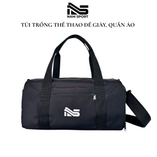  Túi Trống Thể Thao Nam Sport Ngăn Để Giày Riêng Dùng Đi Tập Gym Bóng Đá Pickleball Chất Liệu Polyester Chống Nước 