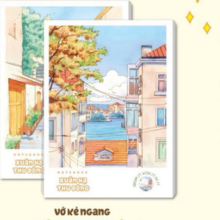 Vở kẻ ngang 200tr bốn mùa Hải tiến