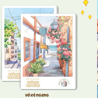 Vở kẻ ngang 200tr bốn mùa Hải tiến