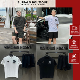 Bộ Quần Áo Nam Âsuyiuysdad Thêu Chữ A Nổi Siêu Nét - Bộ Cộc Hè Nam Nữ Âsuyiuysdad In Logo Cao Cấp