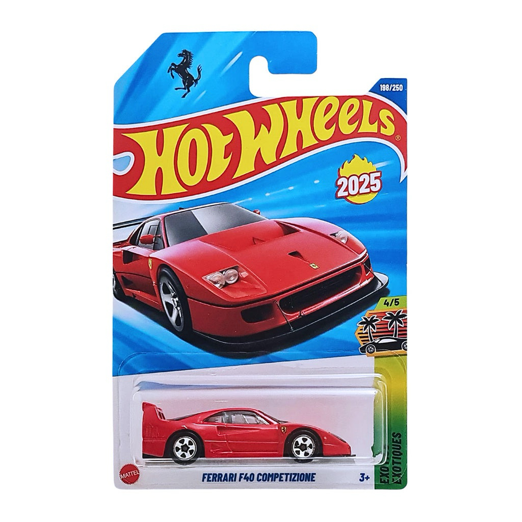 Hot Wheels Ferrari F40 Competizion - Red
