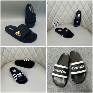  Dép Nam Nữ Thời Trang Quai Ngang Adidas Sọc Ngang Đẹp mẫu mới đi êm chân Shop AT 