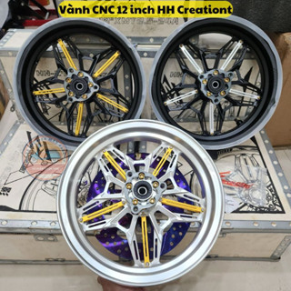  Vành CNC 12 inch HH Creationt Hợp Kim Nhôm cao cấp Chính Hãng số 9 Mavericks đĩa đôi và đĩa đơn 