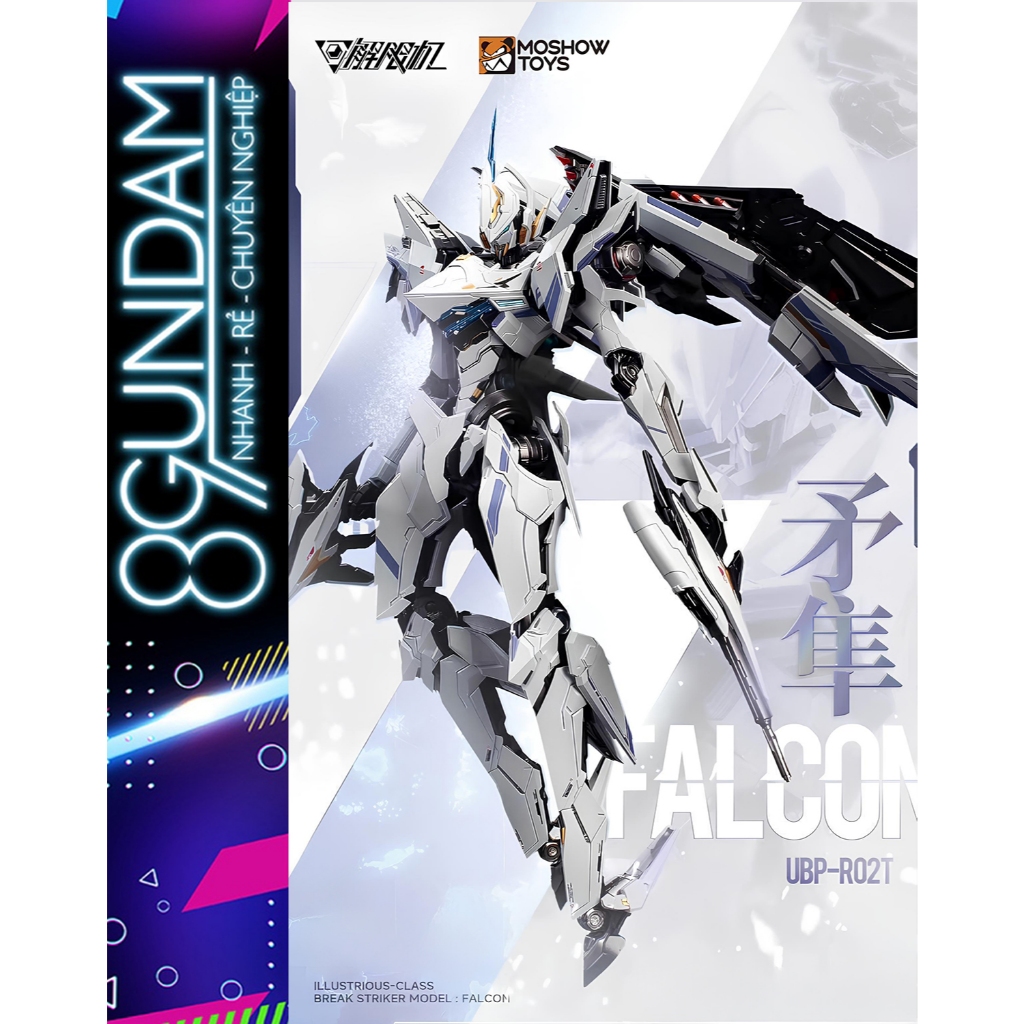 [CÓ SẴN] Mô Hình Ráp Sẵn MB 1/100 Mecha Break FALCON - MOSHOW