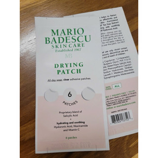 Set chấm mụn Mario Badescu nhiều món ( Drying lotion, Buffering Lotion, miếng dán mụn, toner..)