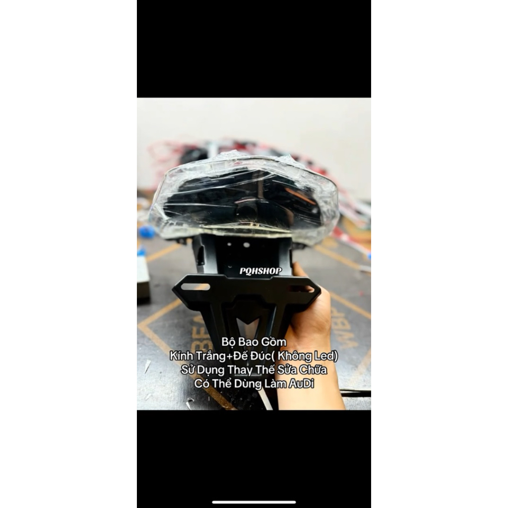 Đèn hậu xe điện cho các dòng xe 133M bình 20ah đời mới.