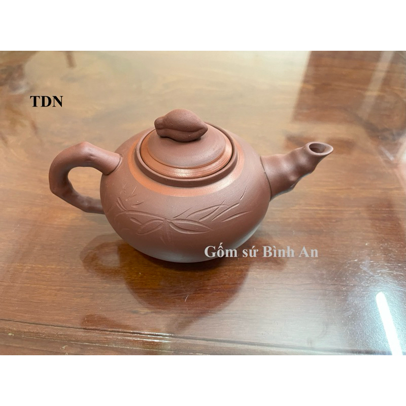 Ấm lẻ tử sa Bát Tràng
