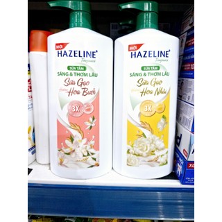 Sữa tắm sáng mịn  Hazeline chai 800g/ sữa Tắm Lifebuoy chai 800g