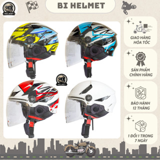 [Tặng Túi KYT] Mũ Nón Bảo Hiểm KYT TIGER JET Nửa Đầu 1/2 Cao Cấp Bền Nhẹ [Bảo Hành Chính Hãng 3 Năm]