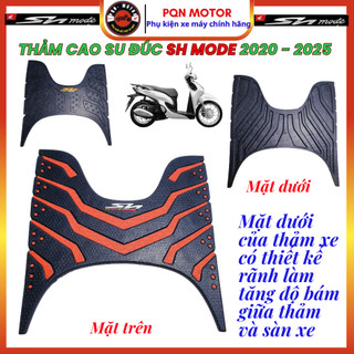 Thảm Để Chân SH Mode 2013–2025 – Thảm Lót Sàn Cao Su Đúc Dày, Chống Trượt, Gắn Chuẩn, Dễ Vệ Sinh